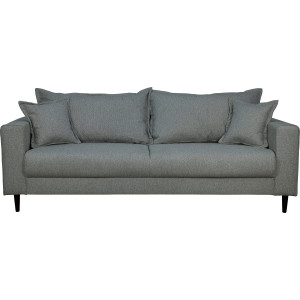 Home affaire 3-zitsbank VEYRAS hoog zitcomfort, incl. 2 sierkussens met bies, b/d/h: 212/84/76 cm