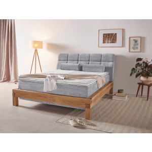 Home affaire Boxspring Villads Ligoppervlak: 160x200 cm van balkeiken, inside-boxspringonderbouw