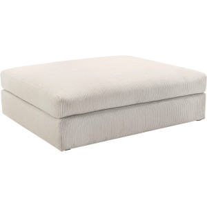 Home affaire Hocker Soft&Cosy XXL van ribfluweel