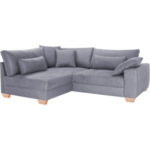 Home affaire Hoekbank Helena II DuraSpring met pocketvering, belastbaar tot 140 kg, optioneel met bed