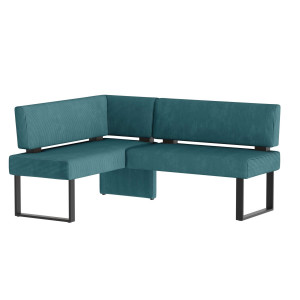 Home affaire Hoekbank Oliver met metalen frame, keukenbank verschillende hoezen cord eetkamerbank ottos choice