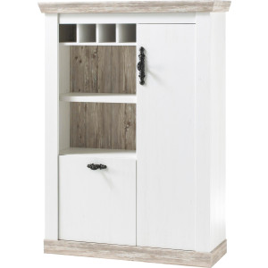 Home affaire Kast Florence in romantische landelijke look, breedte 105 cm