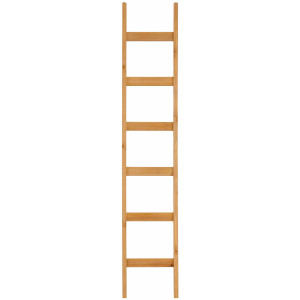 Home affaire Ladderrek Bergen van massief grenenhout, met 6 treden, hoogte 188 cm