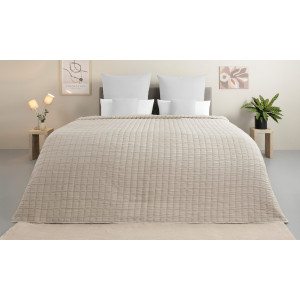 Home affaire Sprei Sari in de maten 140x210, 240x250 en 250x280 cm, scandinavische stijl