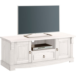 Home affaire Tv-meubel ANNA Breedte 140 cm, 2 deuren, met 1 lade, van massief grenen, FSC