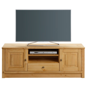 Home affaire Tv-meubel Soeren van massief grenen, breedte 131 cm, stijlvol design