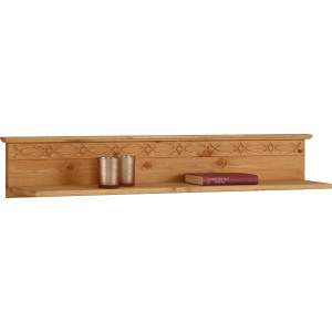 Home affaire Wandplank Indra van massief grenen, 120 cm breed