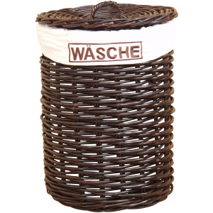 Home affaire Wasmand Rotan-vlechtwerk, hoogte 65 cm