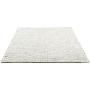 my home Wollen kleed Daoulas Handgeweven tapijt, 100% wol, modern ruitpatroon, scandi design