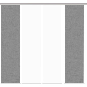 HOME WOHNIDEEN Paneelgordijn PIVE set van 4 Paneelgordijn Digidruk 4-delige set PIVE (4 stuks)