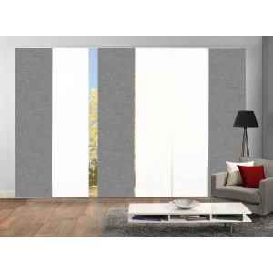 HOME WOHNIDEEN Paneelgordijn PIVE set van 6 Paneelgordijn Digidruk 6-delige set PIVE (6 stuks)