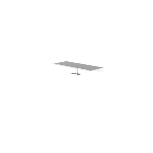 Hotbath enMORE Haak Voor Glaswisser - voor planchet serie - Mat wit SHA06WH