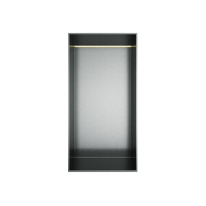 Hotbath &MORE Inbouwbox of inbouwnis - 30x15x10 - frameless + LED - RVS 316 BOX015FLIX