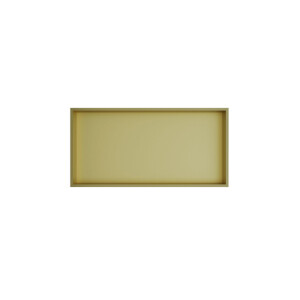 Hotbath &MORE Inbouwbox of inbouwnis - 30x60x10 - Geborsteld messing PVD BOX060BBP