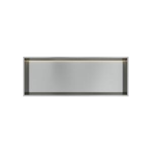 Hotbath &MORE Inbouwbox of inbouwnis - 30x80x10 - with LED IP44 - RVS 316 BOX080LIX