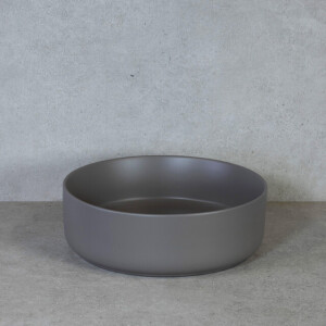 HR Badmeubelen Note Waskom opbouw - 37x12cm - keramisch - mat taupe 10401058