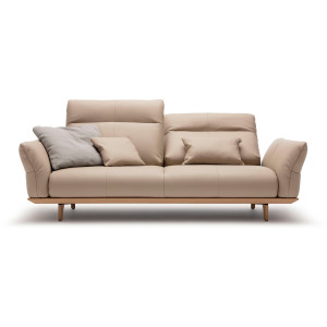 Creation BY ROLF BENZ 3-zitsbank Hs.460 Onderstel in eiken, poten in natuurlijk eiken, breedte 208 cm