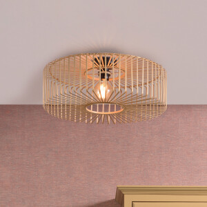 GOOD&MOJO Plafondlamp 'Bromo' Large, Bamboe, kleur Naturel