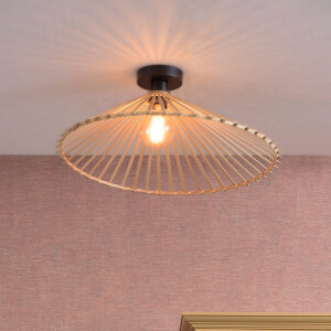 GOOD&MOJO Plafondlamp 'Bromo' Large, Bamboe, kleur Naturel