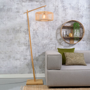 GOOD&MOJO Vloerlamp 'Bromo' Small, Bamboe, kleur Naturel