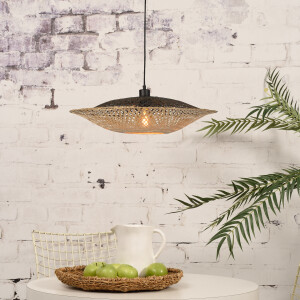 GOOD&MOJO Hanglamp 'Kalimantan' 44cm, Bamboe, kleur Naturel