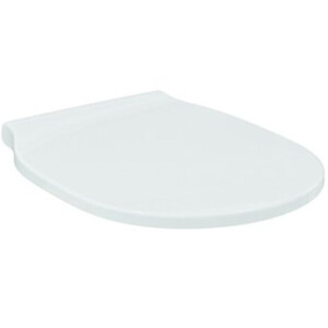 Ideal Standard Connect Air closetzitting met deksel wit/RVS E036701