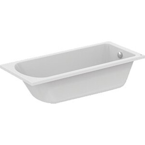 Ideal Standard Hotline new Ligbad 170x75x46.5cm 52cm met gat rechthoek met overloop Kunststof Wit K274601
