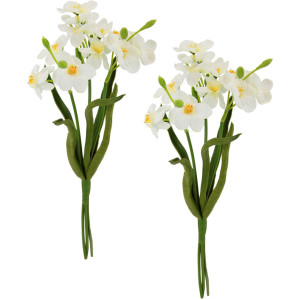 I.GE.A. Kunstbloem Narcissen (2 stuks)