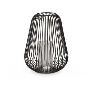 Illuminate lantaarn L zwart