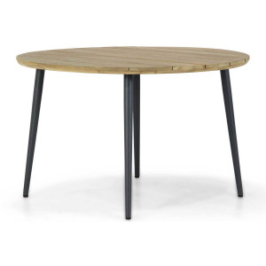 Lifestyle Montana dining tuintafel 130 cm antraciet