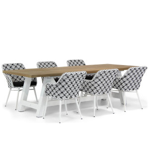 Lifestyle Crossway/Florence 260 cm dining tuinset 7-delig