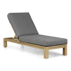 Santika Arlington lounger met antraciet kussen 090