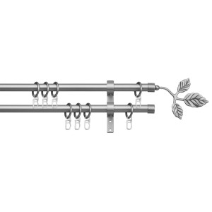 indeko Gordijnroede Toscane Complete set inclusief ringen en montagemateriaal (1 stuk)