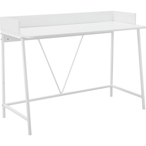 INOSIGN Bureau Jullian wit frame van metaal, breedte 120 cm (1 stuk)