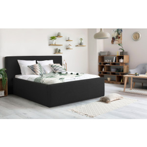 INOSIGN Gestoffeerd bed DALINA rechtlijnig hoofdbord, in 5 breedten, ook in 220 cm lengte