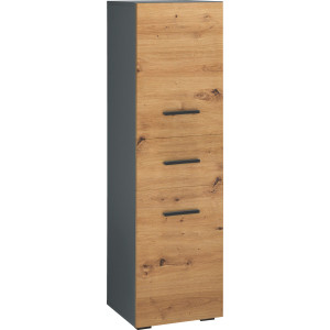 INOSIGN Halfhoge kast Skara verstelbare plank achter iedere deur, breedte 38 cm, hoogte 130 cm