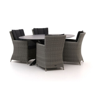 Intenso Adriano/Furato ellips 200cm dining tuinset 5-delig - Laagste prijsgarantie!