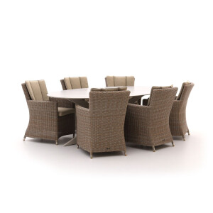 Intenso Adriano/Furato ellips 240cm dining tuinset 7-delig - Laagste prijsgarantie!