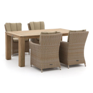 Intenso Adriano/ROUGH-X 180cm dining tuinset 5-delig - Laagste prijsgarantie!