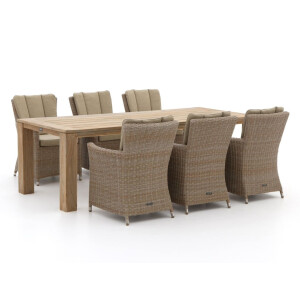 Intenso Adriano/ROUGH-X 240cm dining tuinset 7-delig - Laagste prijsgarantie!