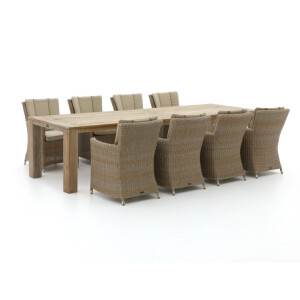Intenso Adriano/ROUGH-X 320cm dining tuinset 9-delig - Laagste prijsgarantie!