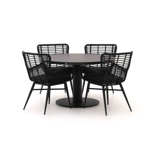 Intenso Asti/La Fonte Ø120cm dining tuinset 5-delig - Laagste prijsgarantie!