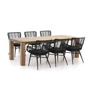 Intenso Asti/ROUGH-X 240cm dining tuinset 7-delig - Laagste prijsgarantie!