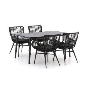 Intenso Asti/Sora 160cm dining tuinset 5-delig - Laagste prijsgarantie!