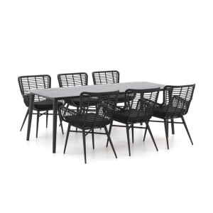 Intenso Asti/Sora 220cm dining tuinset 7-delig - Laagste prijsgarantie!