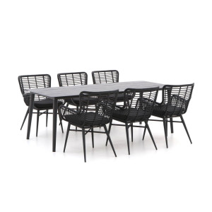 Intenso Asti/Sora 220cm dining tuinset 7-delig - Laagste prijsgarantie!