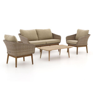Intenso Borgetto/ROUGH-K stoel-bank loungeset 4-delig - Laagste prijsgarantie!