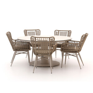 Intenso Busso/La Fonte ø 150cm dining tuinset 6-delig - Laagste prijsgarantie!