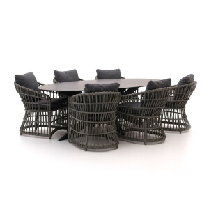 Intenso Cameri/Furato ellips 240cm dining tuinset 7-delig - Laagste prijsgarantie!
