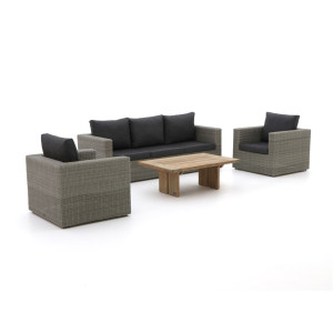 Intenso Carpino/ROUGH-L stoel-bank loungeset 4 delig - Laagste prijsgarantie!